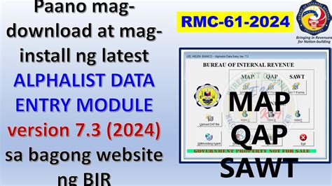 bir alphalist 7.3 download